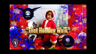 THAT HOLIDAY WALK  DJANARCHY® ft FEONIX® Official Visualizer Open Mic Live Performance 8K Ultra [upl. by Anilas]