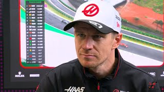 Nico Hulkenberg A small mistake with a huge consequence  Post Race Interview 2024 Sao Paulo GP [upl. by Harvison]