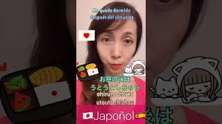 onomatopeya🇯🇵うとうとする🇪🇸Me quedo dormidoa onomatopeya オノマトペ 日本語 spanish japones にほんご jlpt [upl. by Zosi]