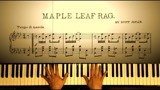 Scott Joplin  Maple Leaf Rag [upl. by Petua]