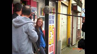 Filming for Blackpool Lights Channel 5 [upl. by Etnad]