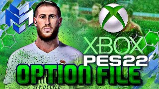 💣BOMBA PES 2022 OPTION FILE CONFIRMADO PARA XBOX [upl. by Neeluqcaj484]