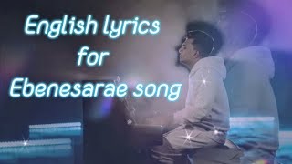 Ebenesarae song  English lyrics  pastor Jhon Jebaraj  johnjebaraj   tamilchristiansong [upl. by Lorusso]