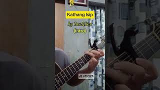 Kathang Isip  BenampBen intro guitar guitartutorial pinoyguitarist [upl. by Judas]