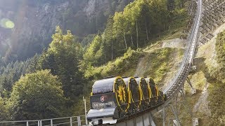 Es geht steil Die Schweizer Stoosbahn [upl. by Ruthi]