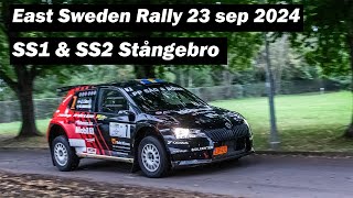 East Sweden Rally 2024 Stångebro SS1 amp SS2 [upl. by Abran]