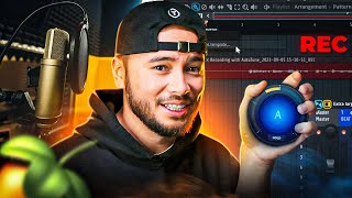 RECORD VOCALS with AutoTune in FL Studio TEMPLATE [upl. by Aihsatsan]