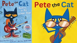 📖 Kids Book Read Aloud Pete the Cat Rocking In My School Shoes Pete The Cat Read Aloud Book [upl. by Nowtna313]