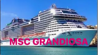 MSC GRANDIOSA CRUISE SHIP 🛳️ TOUR [upl. by Morrie841]