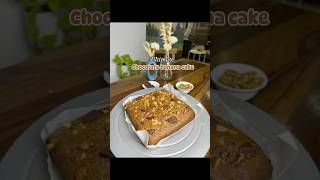 Eggless Chocolate Banana Cake Perfect for Diwali 🎉🍫🍌 shortsfeed shorts [upl. by Algernon]