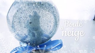 activité manuelle hiver  Boule à neige DIY [upl. by Wong]