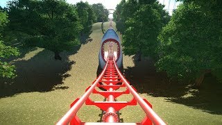 Planet Coaster The Wave Roller Coaster [upl. by Eillak]