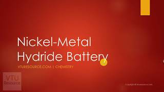 Nickel Metal Hydride Battery [upl. by Aneeb894]