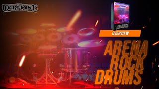 Arena Rock Drums  80s Hair Metal Drum Library [upl. by Eceeryt]