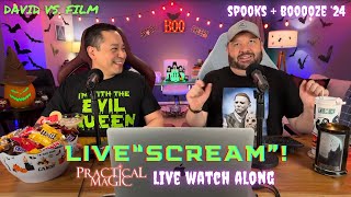 Spooks  Booooze 2024 LIVE SCREAM  Practical Magic Watchalong [upl. by Hepsibah]