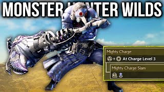 Monster Hunter Wilds  NEW Hammer impressions Breakdown amp Moves TGS Weapon Reaction [upl. by Harts]