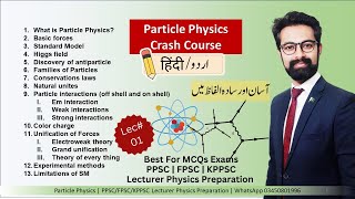 Particle Physics Crash Course  Lec01  PPSCFPSCKPPSC  Faseeh Janjua  NF Science Academy [upl. by Aydan]