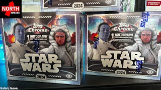 GREAT Hits From Start To Finish 2024 Star Wars Chrome 5 Box Opening [upl. by Yeuh584]