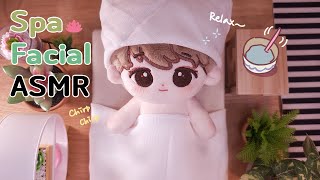 No Talking Spa Facial Massage Skincare ASMR  Layered Sounds [upl. by Enyawad]