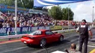 Mazda RX7 accelerate MUST SEE and listen [upl. by Terraj]