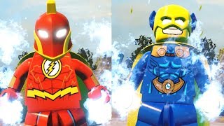 LEGO DC Super Villains  FLASH and DOCTOR FATE Fusion Custom Speedster [upl. by Anerak915]