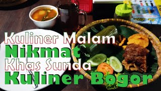 Menikmati Kuliner Malam Saung Kuring  Jauh Situbondo Ke Bogor Untuk Kuliner Menu Sunda [upl. by Tiphanie]