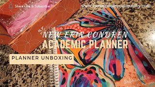 NEW Erin Condren Academic Planner 2024  2025 Planner [upl. by Enirod116]