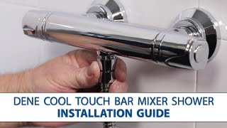 Dene Cool Touch Bar Mixer Shower  StepbyStep Installation Guide [upl. by Hummel]