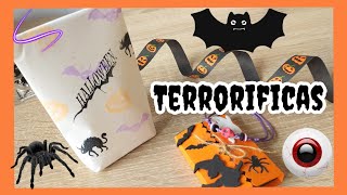 Manualidades Fáciles para Halloween 🎃🕸💀Como Hacer Bolsas de PAPEL halloween regalo happyhalloween [upl. by Dnalloh]