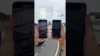 iPhone 16 vs iPhone 6 viralvideo viralshort viralvideo viralshorts [upl. by Isyak692]