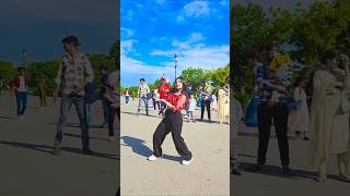 Jhoom barabar jhoombarabarjhoom youtubeshorts public publicreaction publicdance shortsfeed [upl. by Leary567]