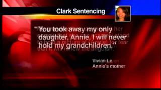 Clark gets 44year sentence for killing Yale student Annie L [upl. by Fleeman]