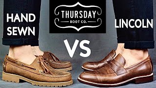 Thursday Loafers Review  Handsewn Loafer VS Lincoln  WORTH IT [upl. by Aurelio]