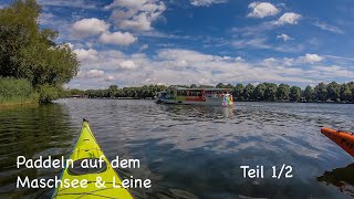 Paddeltour auf dem Maschsee und der Leine Teil12  PampH Scorpio MVHV [upl. by Imoen]