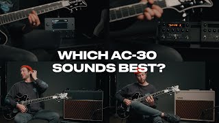 AC30 SHOOTOUT  ToneX and Quad Cortex VS The Real Deal [upl. by Lenod]