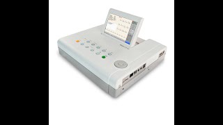 video introduction for ECG machine Biocare ECG 1210 [upl. by Atlante]