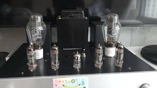 300B tube amplifier  Focal K2 906  Denon dp400 with Nagaoka JT80 cartridge  Brooklyn DAC [upl. by Christalle452]