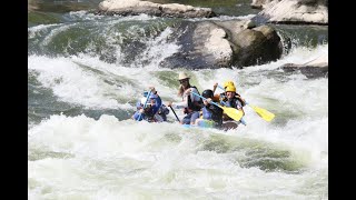 White Water Rafting the Lower New River [upl. by Ashlen614]