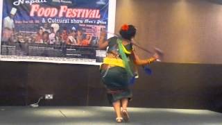 Himalalai Dhakyo Kanchha Dance By quotUrmila Sapkotaquot Nepali Food Fastival in Qatar2013 [upl. by Nirual116]