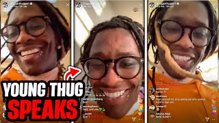 Young Thug Speaks About Being RELEASED FROM JAIL [upl. by Phenica583]