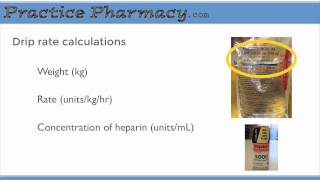 Heparin dosing explained [upl. by Schalles]