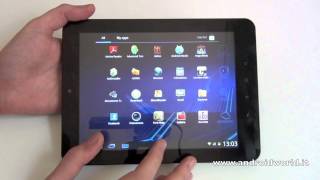 Mediacom SmartPad 820C 3G recensione completa in italiano by AndroidWorldit [upl. by Ahsitruc]