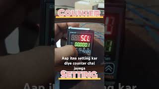 Autonics Counter setting kaise kare [upl. by Rebm173]