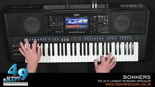 A Short Introduction Of The New Yamaha PSRSX920 Keyboard [upl. by Lleryd192]