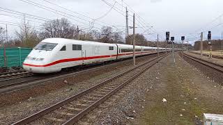 Zugfahrten im Bahnhof Rathenow am 25022024 Teil 4 [upl. by Lyrpa]