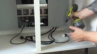 Faber Cooker Hoods  How to install the Fabula downdraft hood [upl. by Ettenrahs]