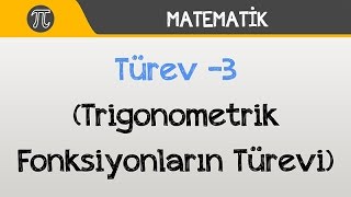 Türev  Trigonometrik Fonksiyonların Türevi  Matematik  Hocalara Geldik [upl. by Hess908]