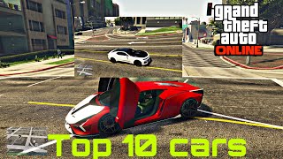 Best looking cars in GTA ONLINE Top 10 2024 edition [upl. by Carie]