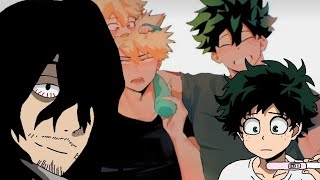 izuku aizawa secondary school pregnancy bakudeku part 2 texting story [upl. by Akinak15]