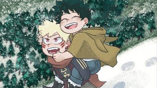 Bakudeku Winter  My Hero Academia Comic Dub  Muoi Comic [upl. by Lenahc]